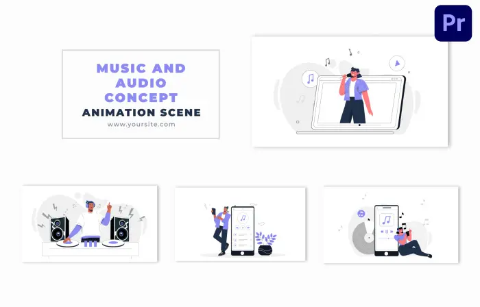 Music and Audio Concept Character Modeling Animation Scene